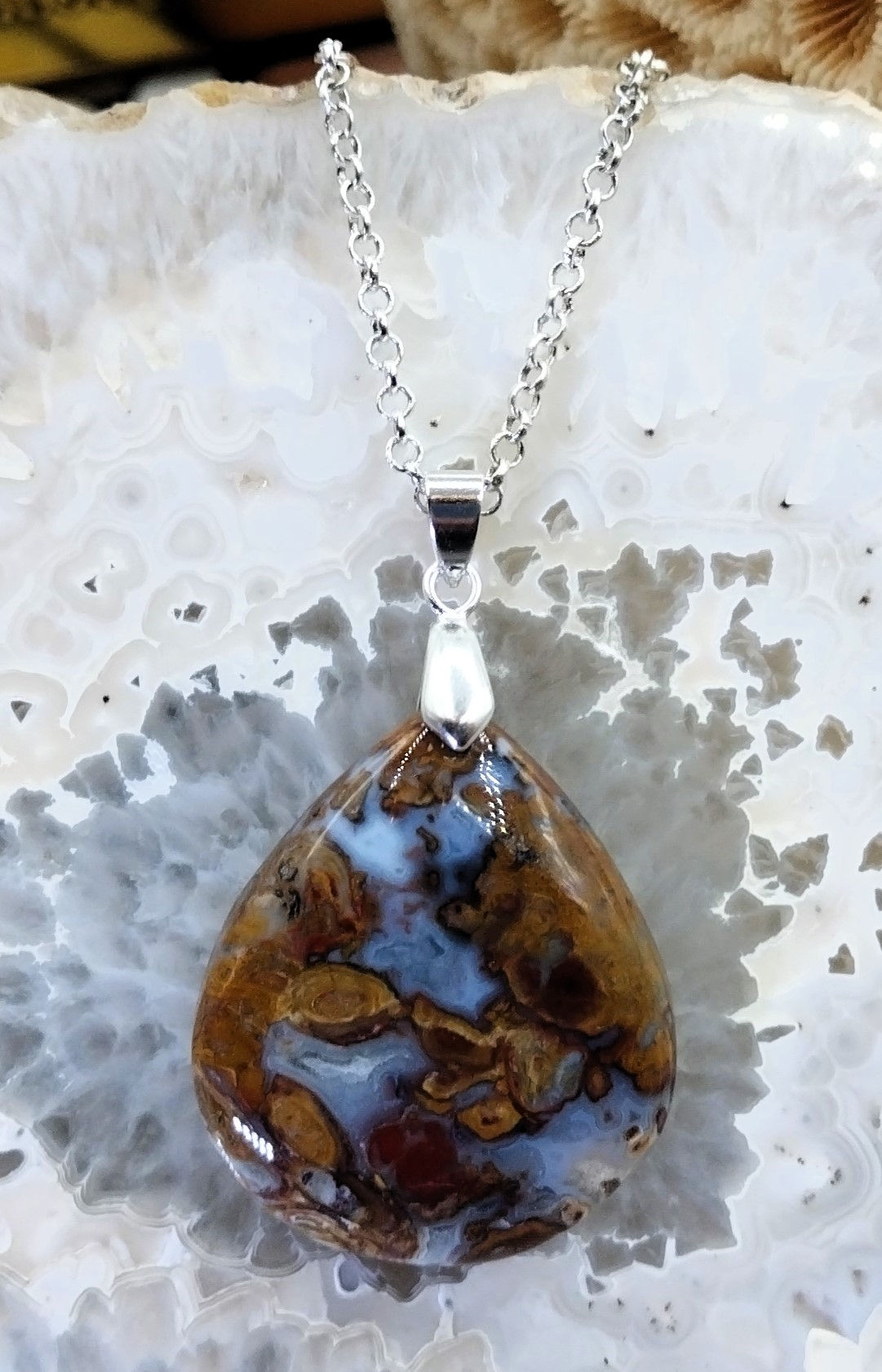Agate Plume d'Indonésie
