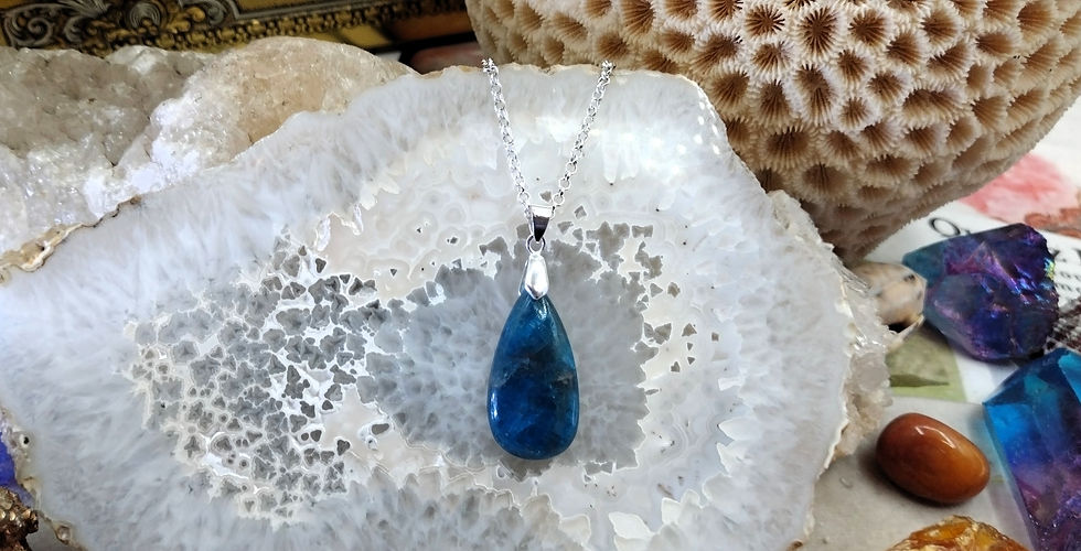 Miniature : Apatite bleue