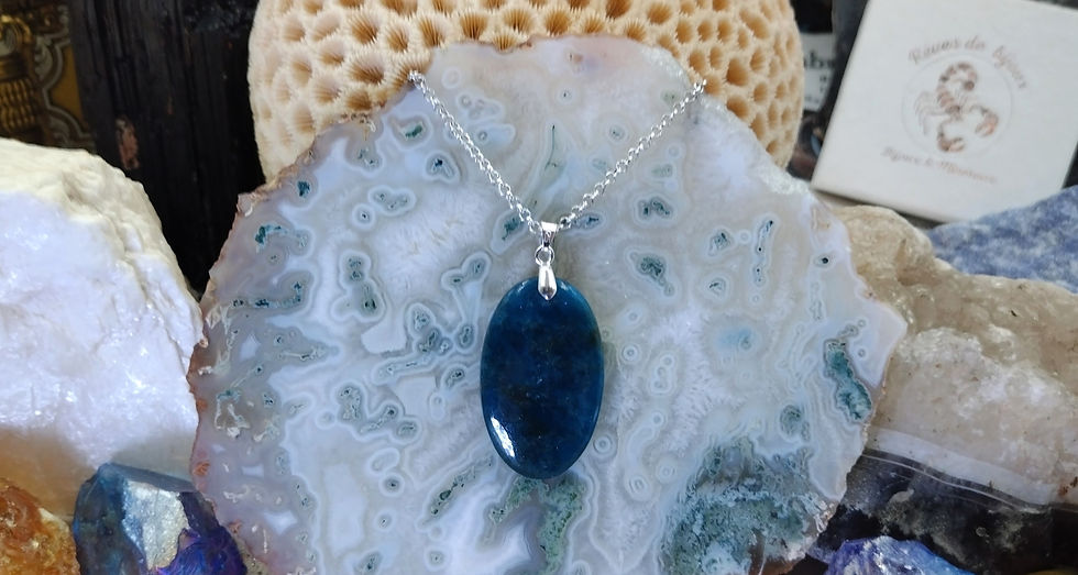 Miniature : Apatite bleue