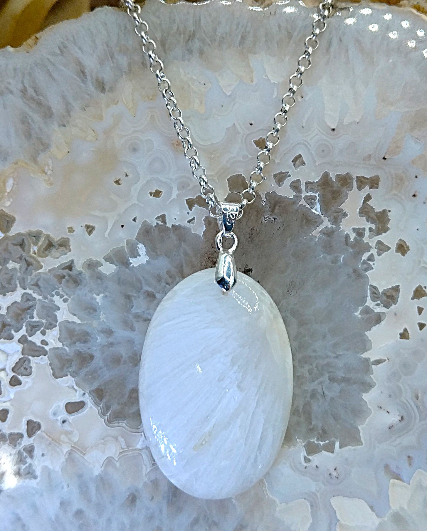 Scolécite de Maharashtra (Inde)