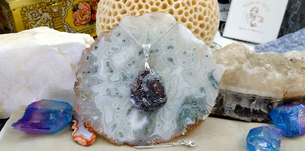 Miniature : Agate Crazy-Lace