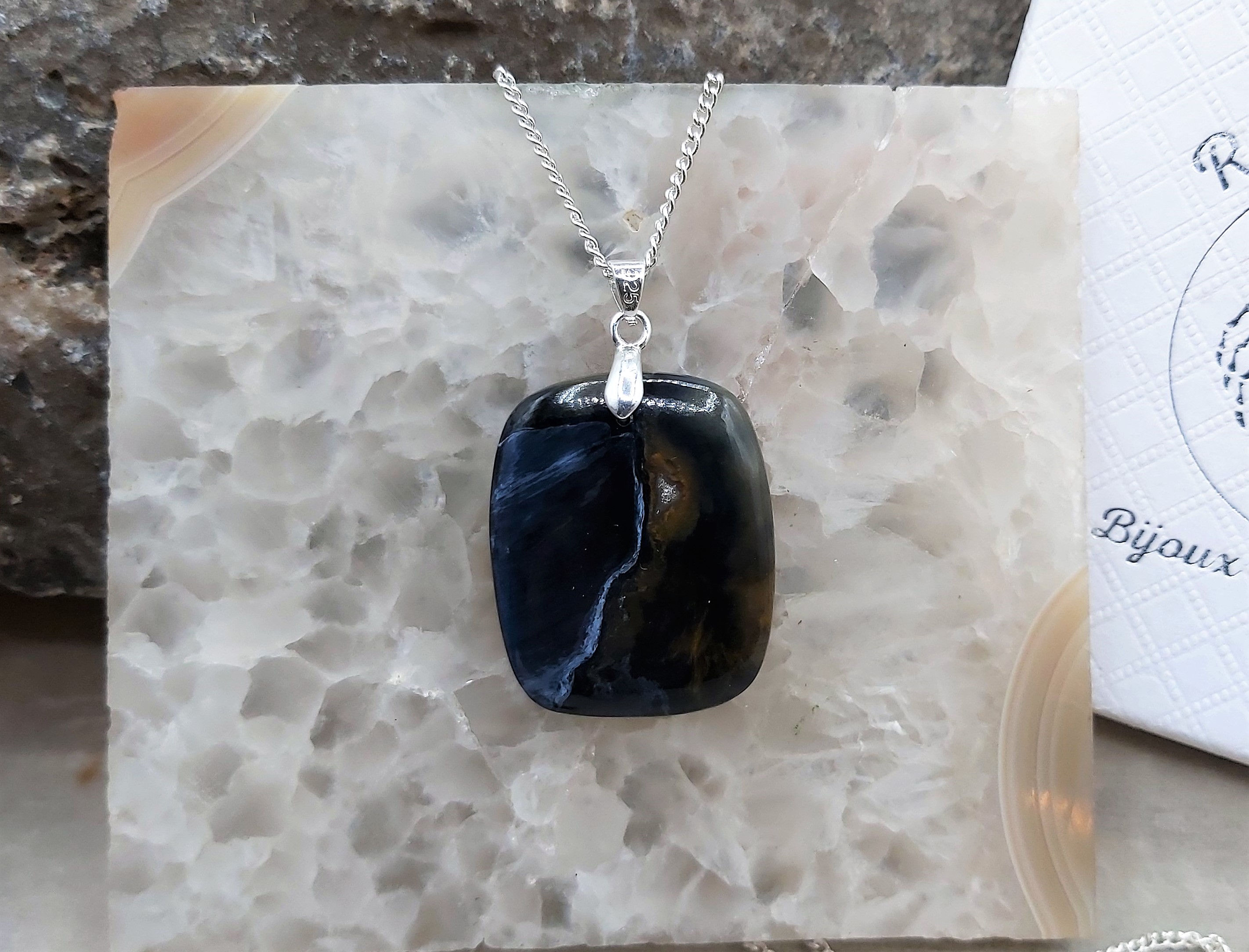 Remarquable Pietersite de Namibie