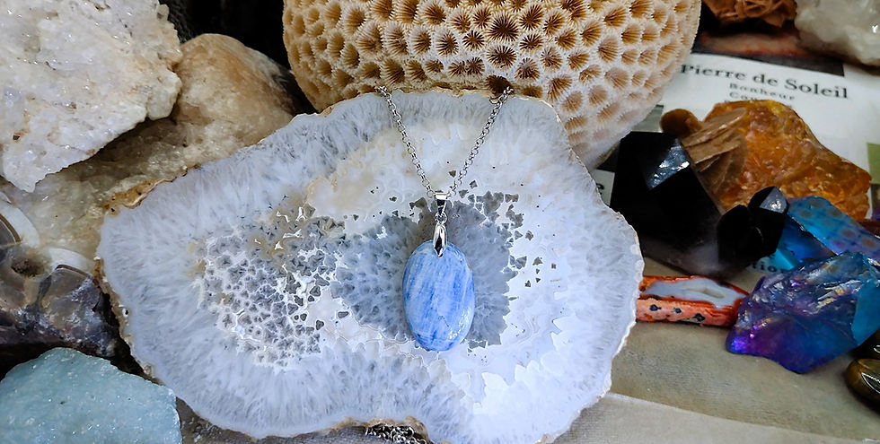 Miniature : Kyanite bleue (ou Cyanite)