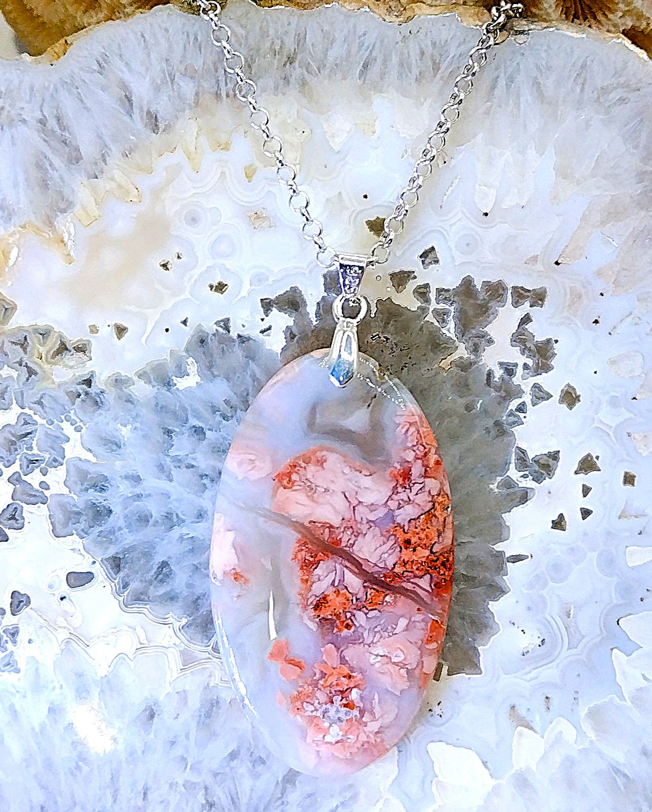 Agate "cotton"