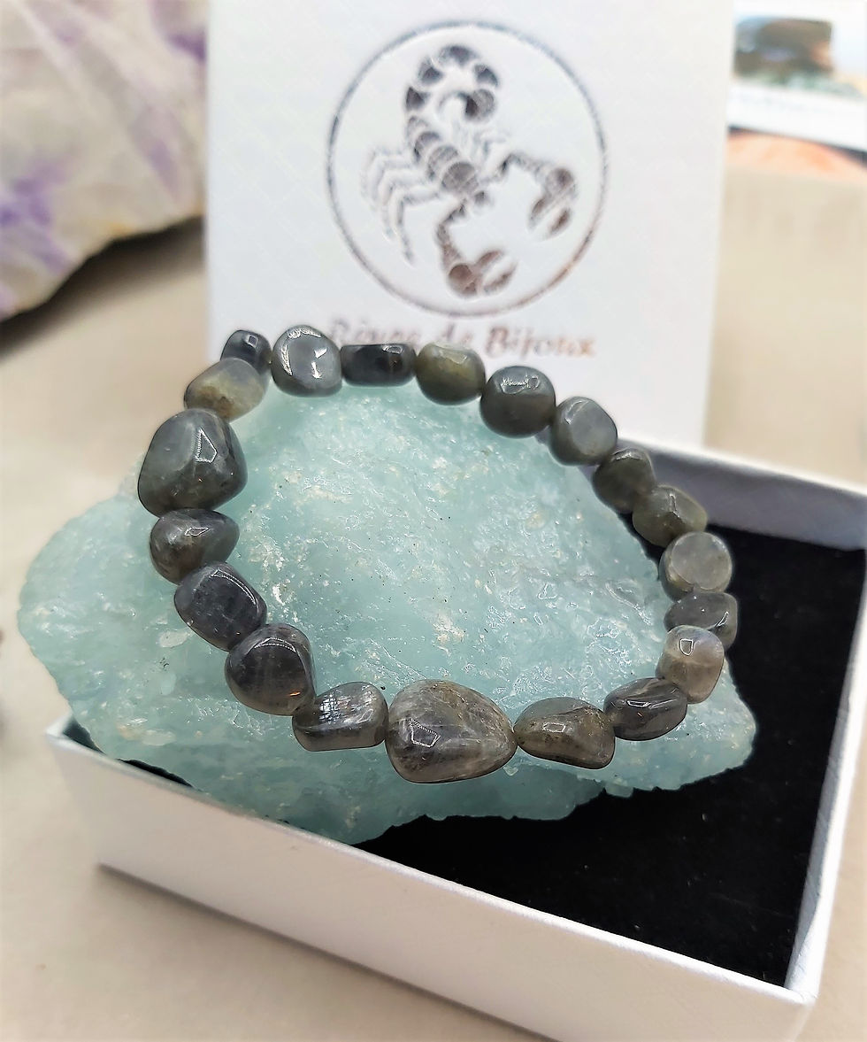 Miniature : Bracelet "Energisant" - Perles Labradorite