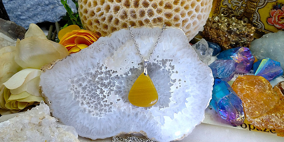 Miniature : Calcite miel