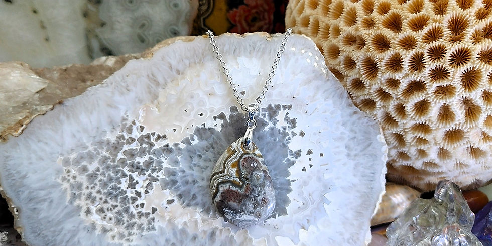Miniature : Agate Crazy-Lace du Mexique