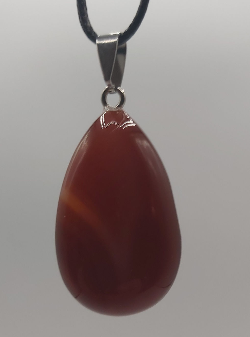Collier avec Gros pendentif Agate