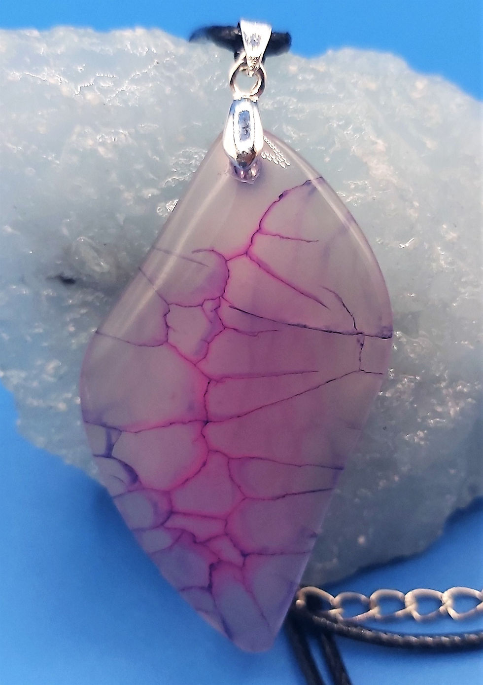 Miniature : Collier avec pendentif Agate