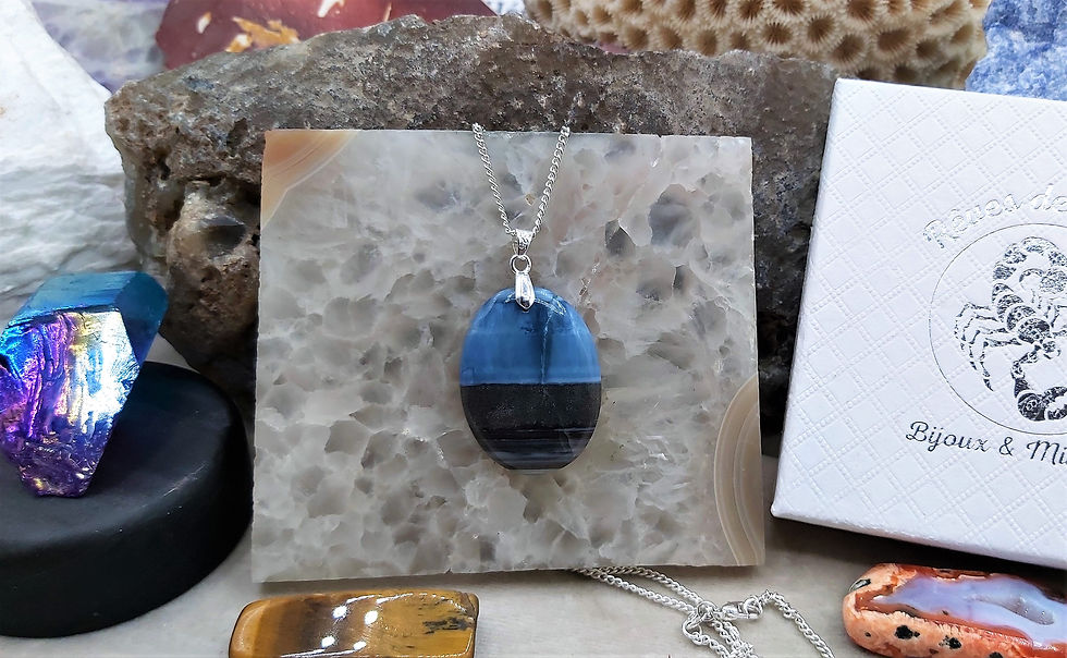 Miniature : Belle Opale bleue Owyhee