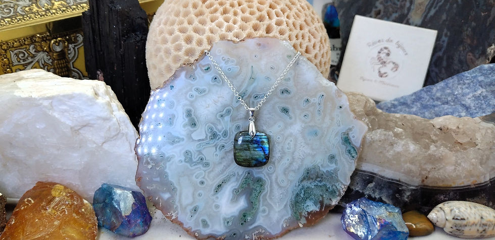 Miniature : Labradorite "Multi-feux"