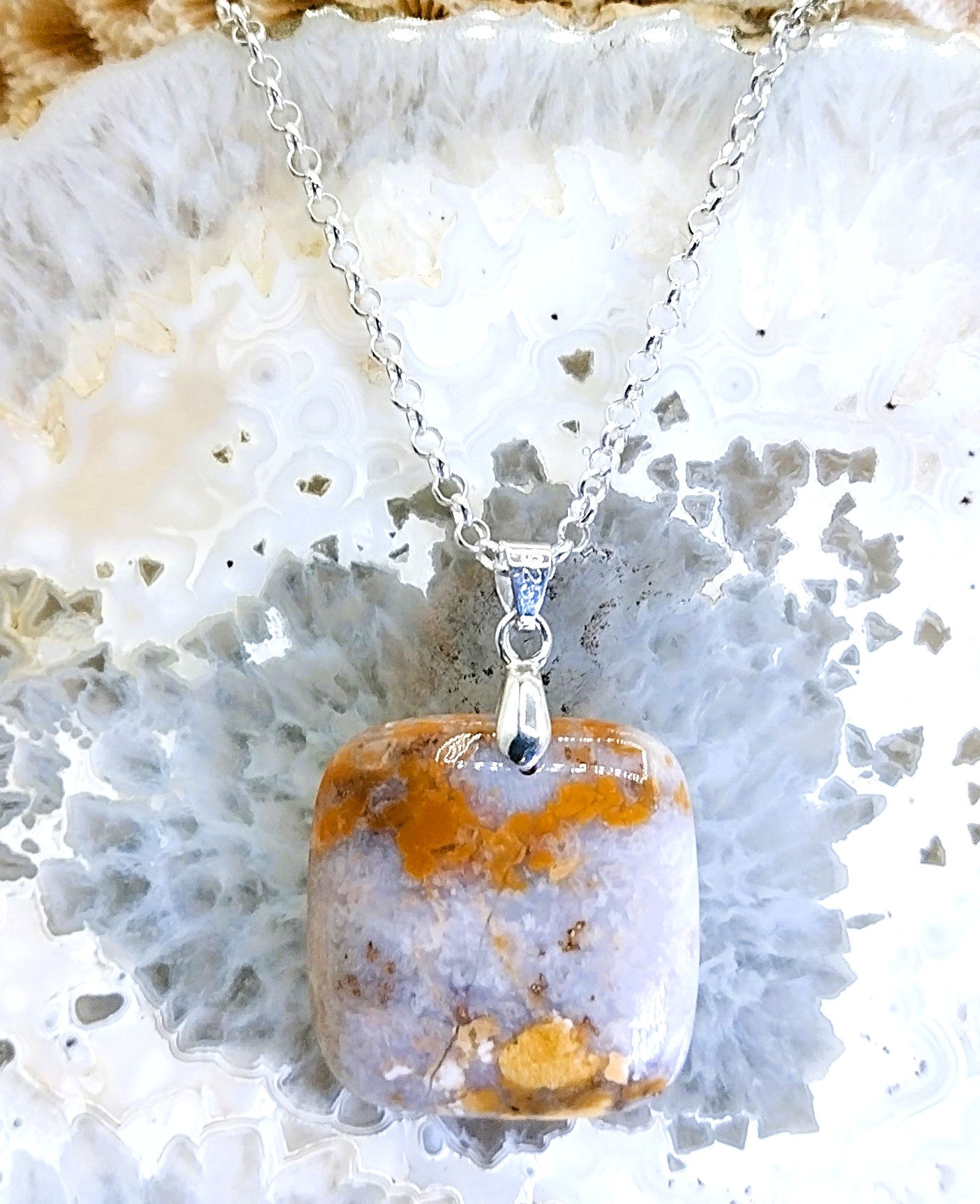 Agate "cotton"