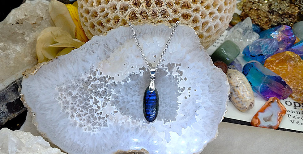 Miniature : Labradorite bleue