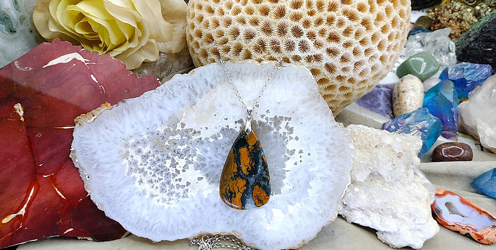 Miniature : Agate avec corail rouge fossile