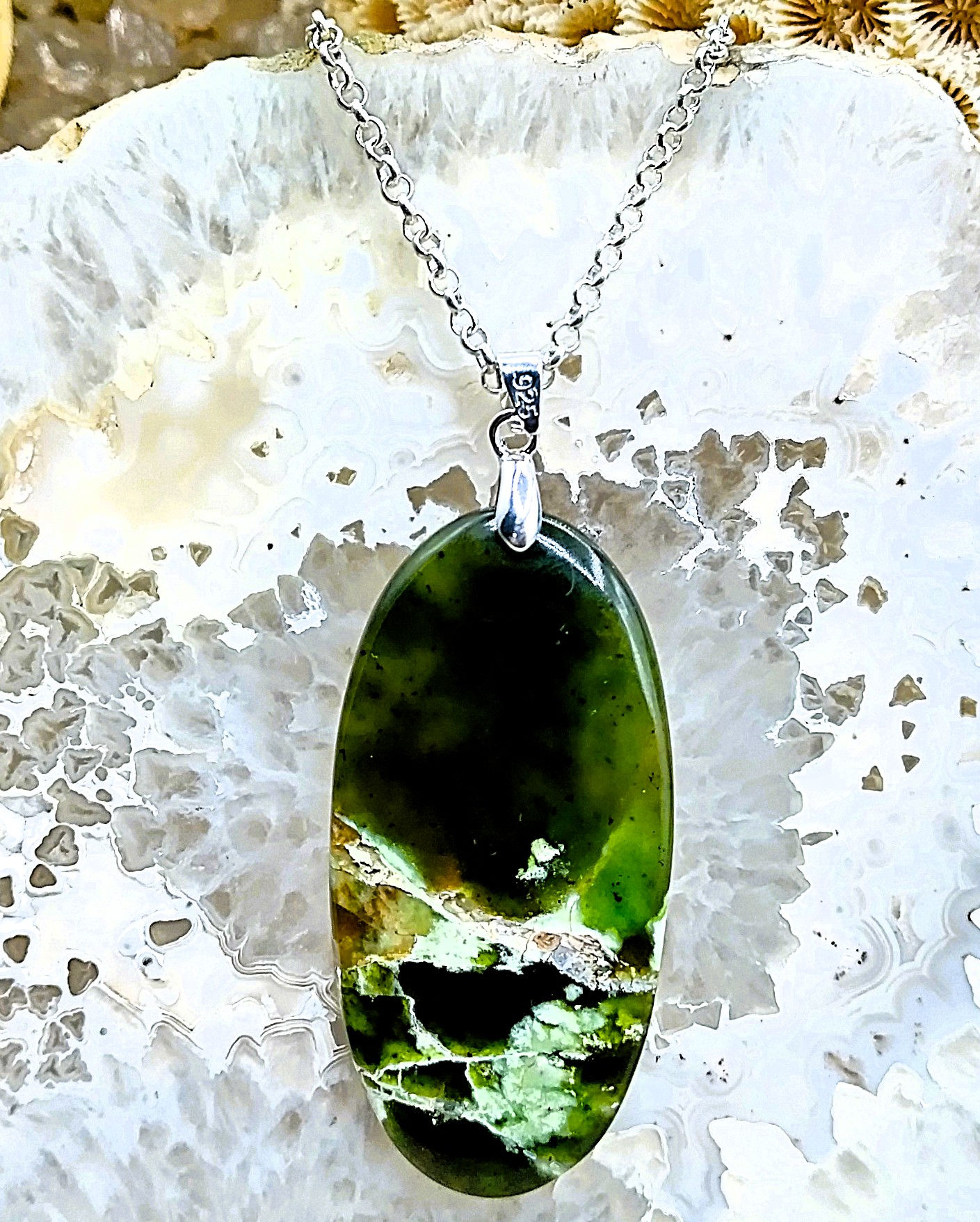 Calcédoine "Chrome"