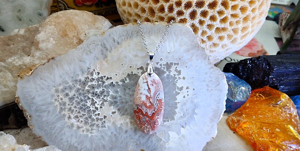 Miniature : Agate Crazy-Lace du Mexique