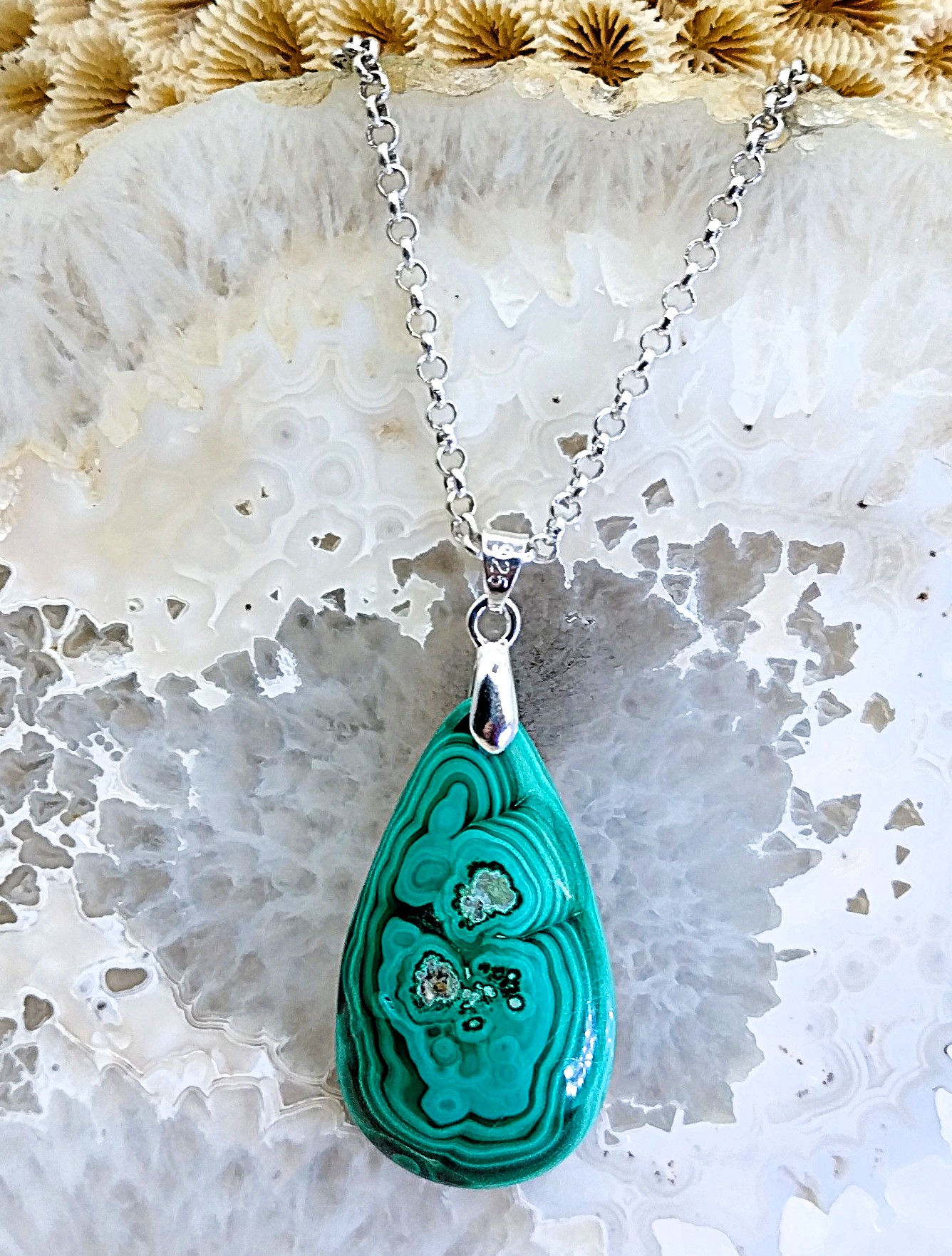 Malachite d'Afrique centrale