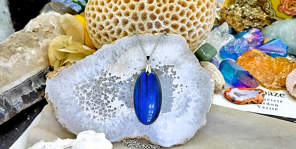 Miniature : Labradorite bleue