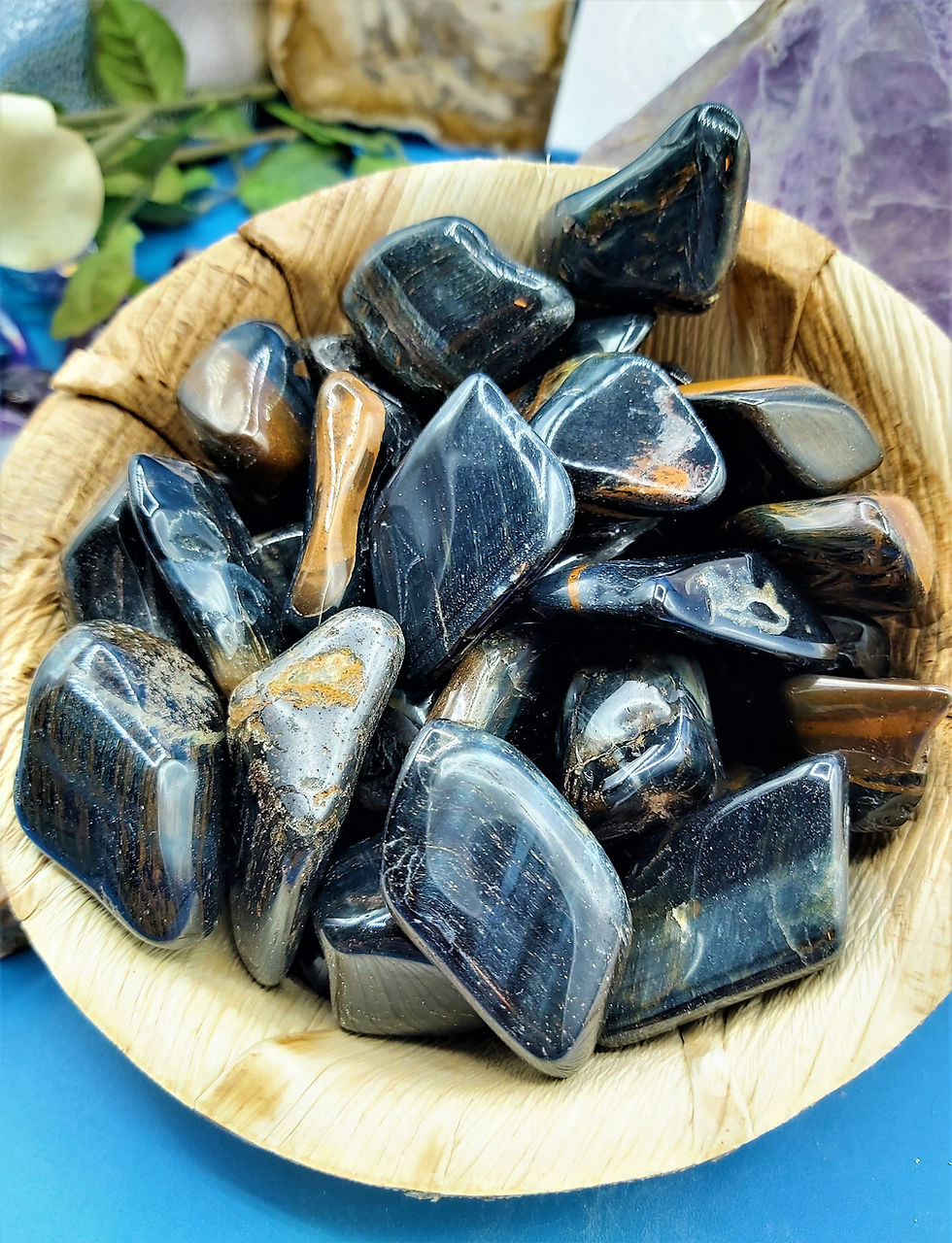 Miniature : Pierres roulées Œil de Faucon