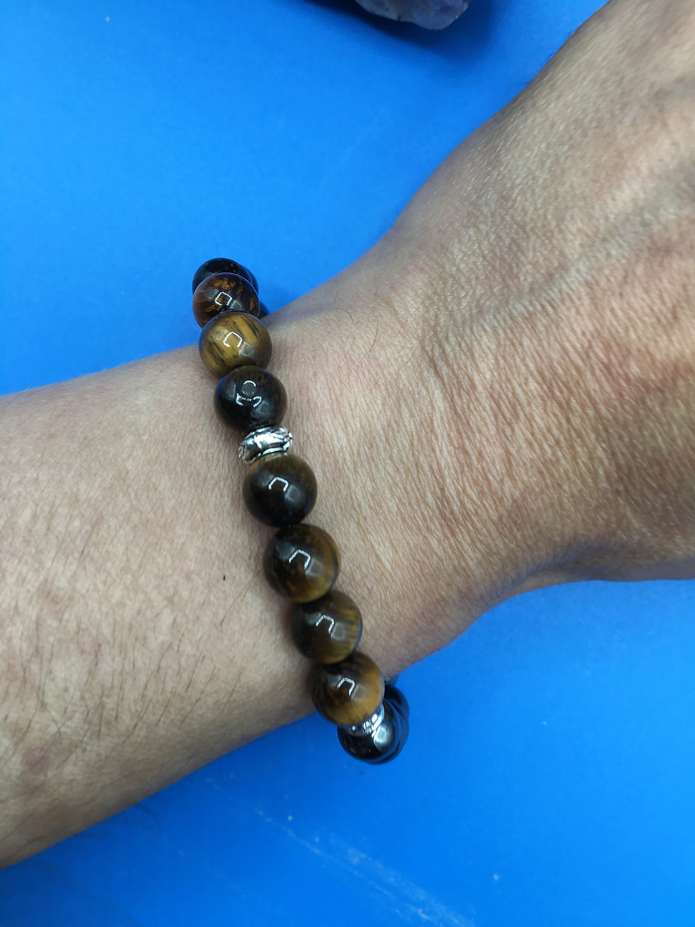 Miniature : Bracelet "Protection et confiance" - Perles en pierres naturelles