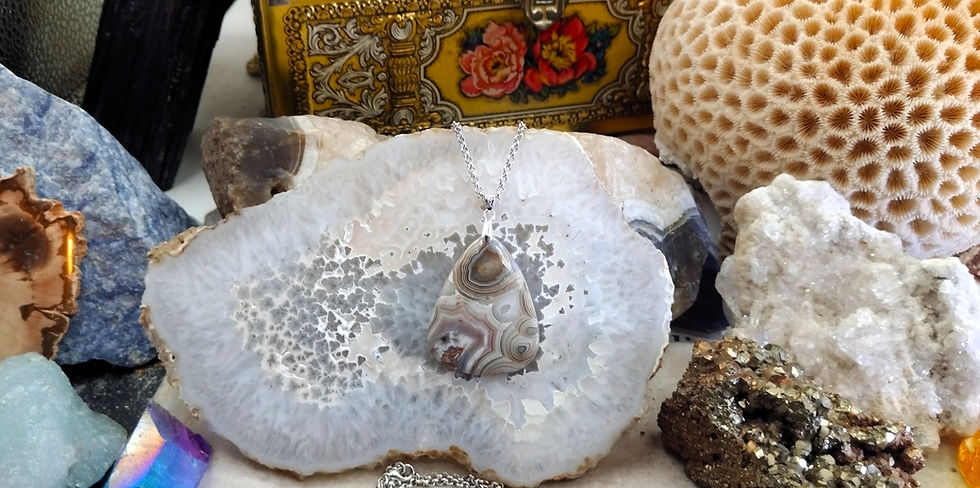Miniature : Agate Crazy-Lace du Mexique