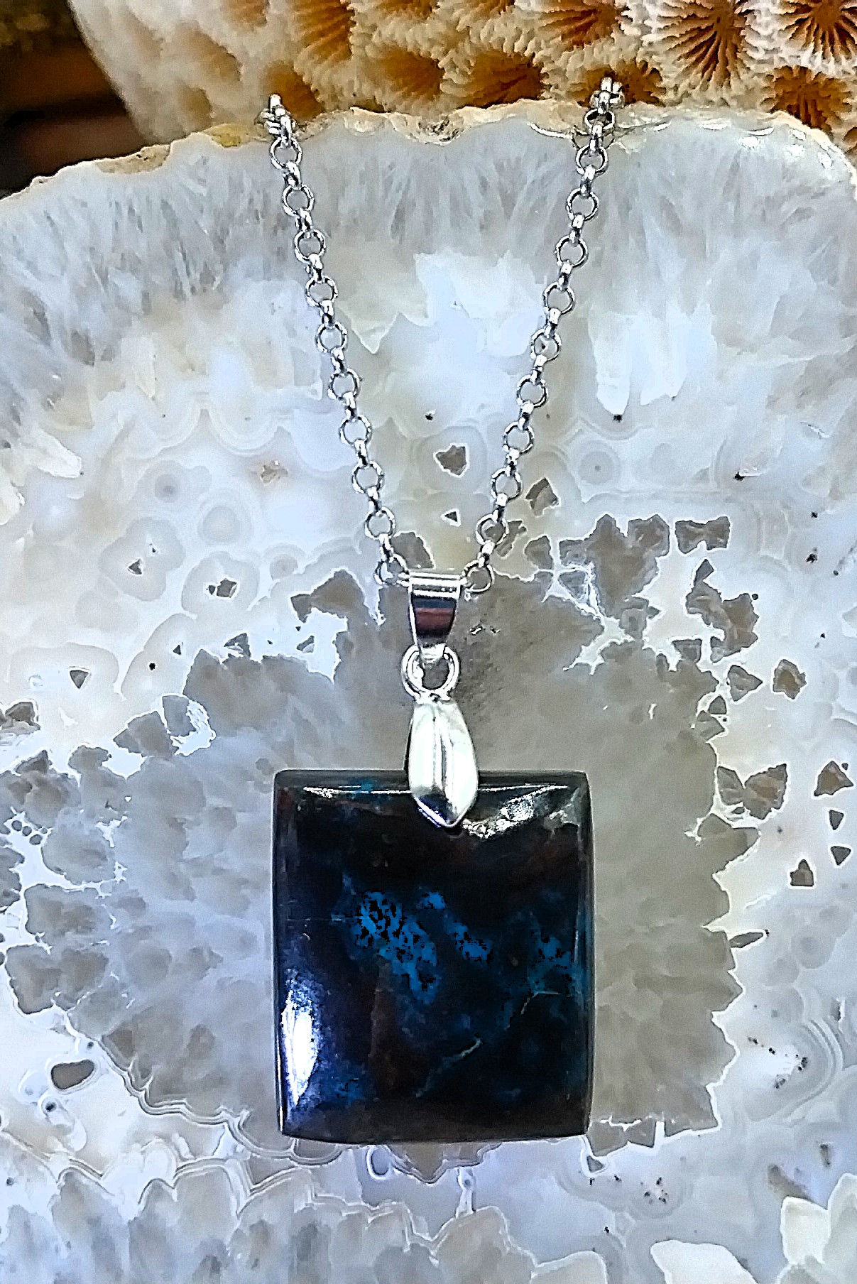 Shattuckite de l'Arizona
