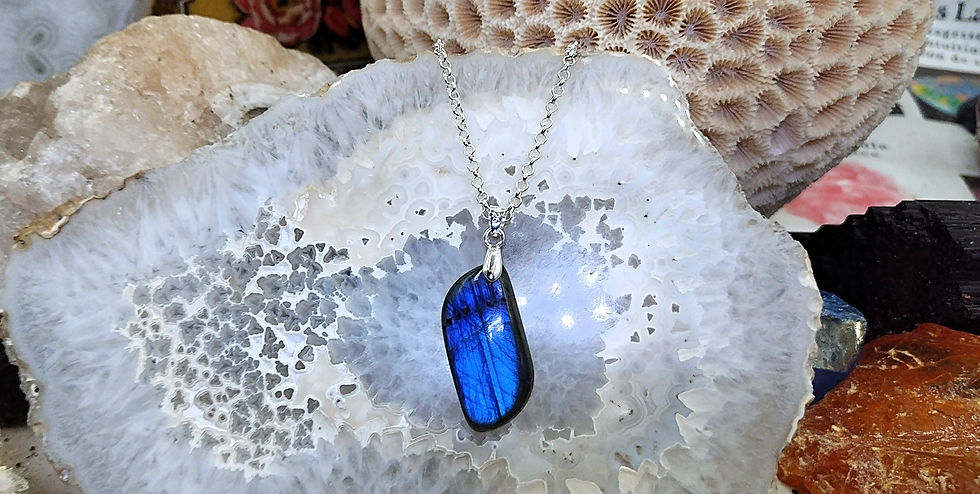 Miniature : Labradorite bleue