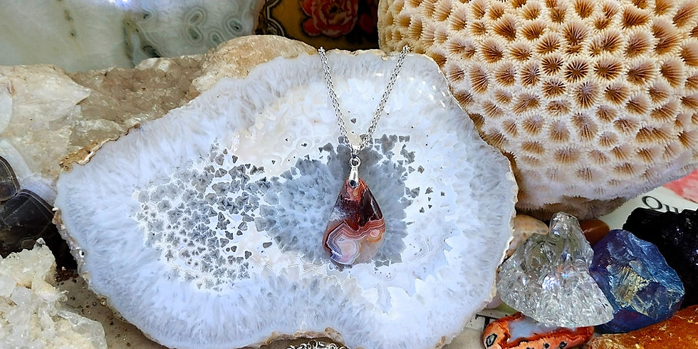 Miniature : Agate Crazy-Lace du Mexique