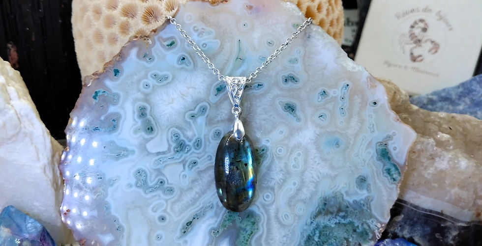 Miniature : Labradorite "Multi-feux"