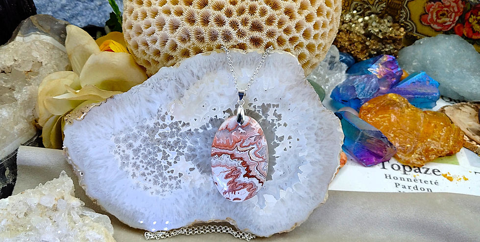 Miniature : Agate Crazy-Lace du Mexique