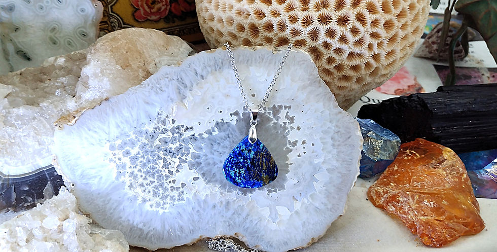 Miniature : Azurite dans Malachite