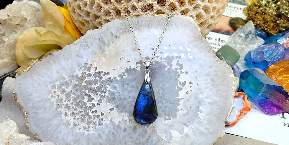 Miniature : Labradorite bleue