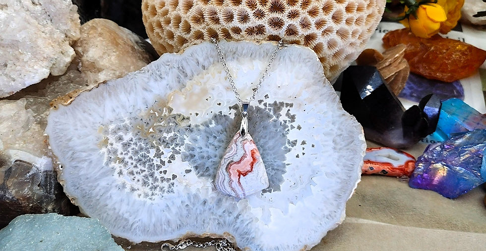 Miniature : Agate Crazy-Lace du Mexique