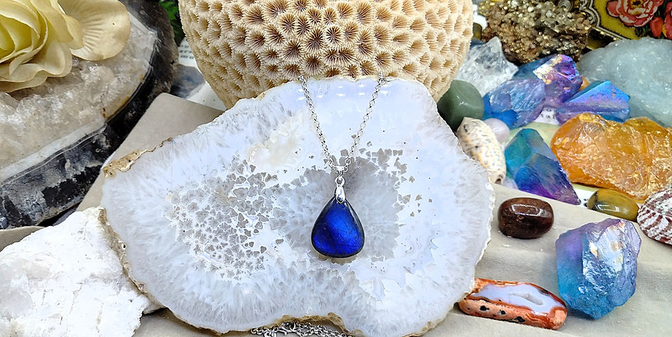 Miniature : Labradorite bleue