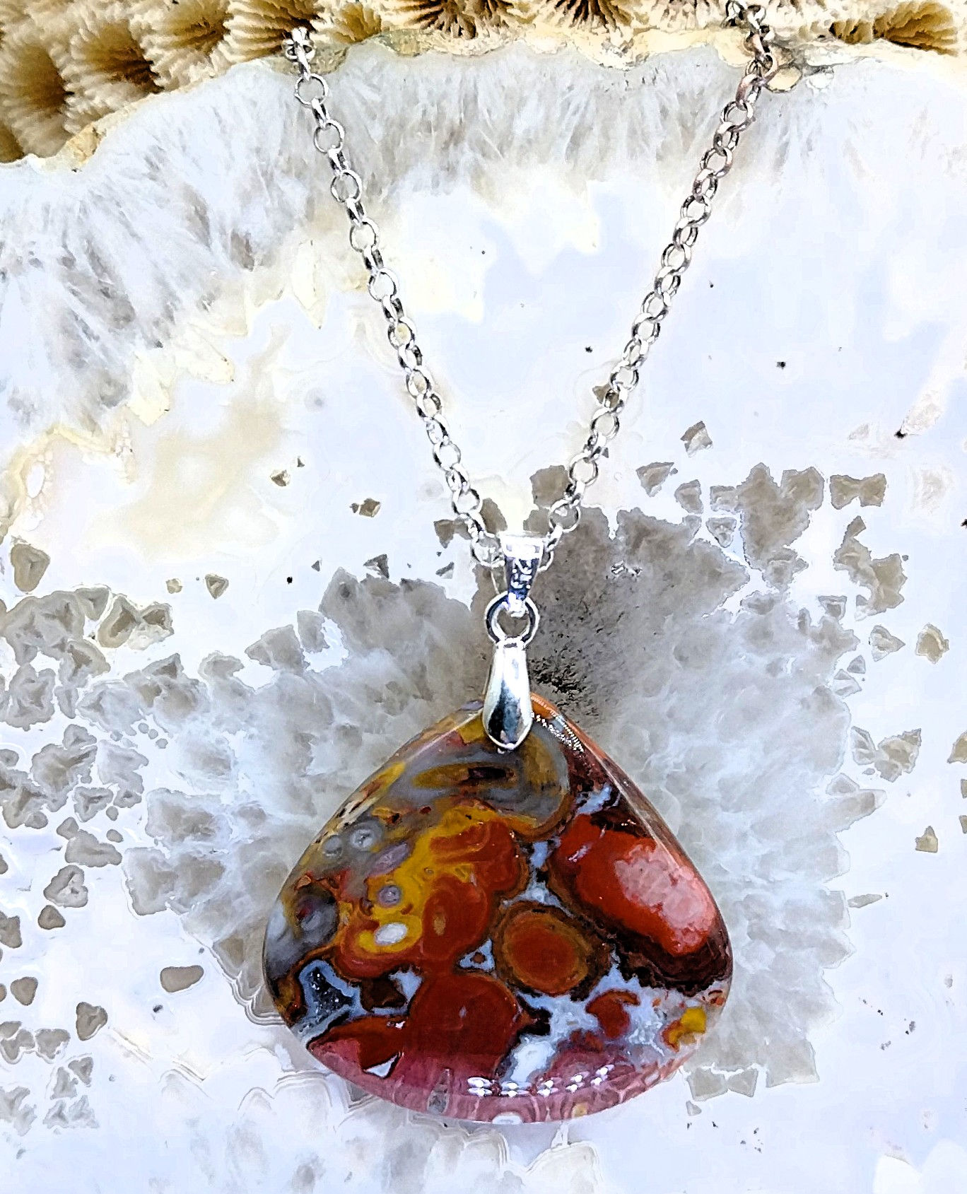 Agate Plume d'Indonésie