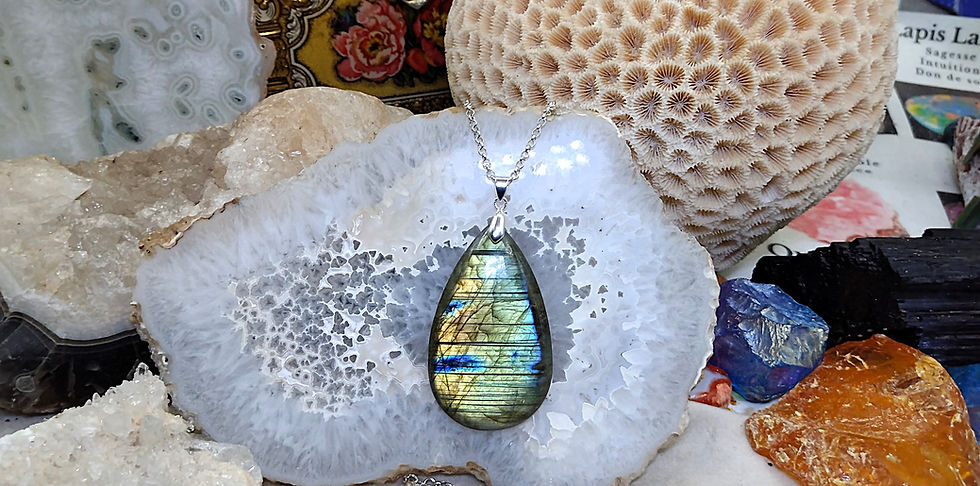 Miniature : Labradorite "Multi-feux"