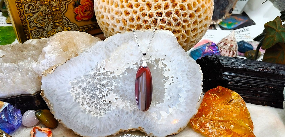 Miniature : Agate du Botswana