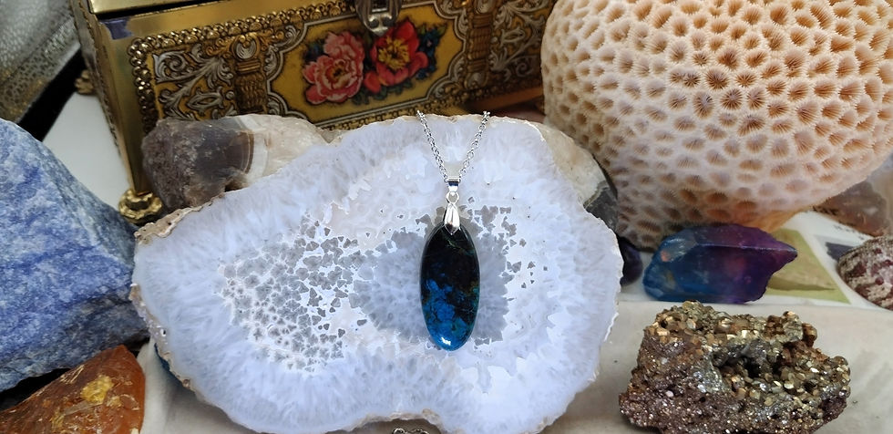 Miniature : Shattuckite de l'Arizona