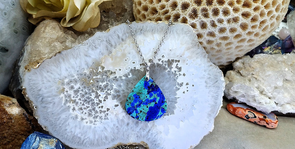 Miniature : Azurite orbiculaire