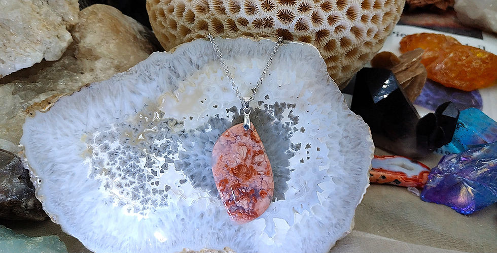 Miniature : Agate "cotton"