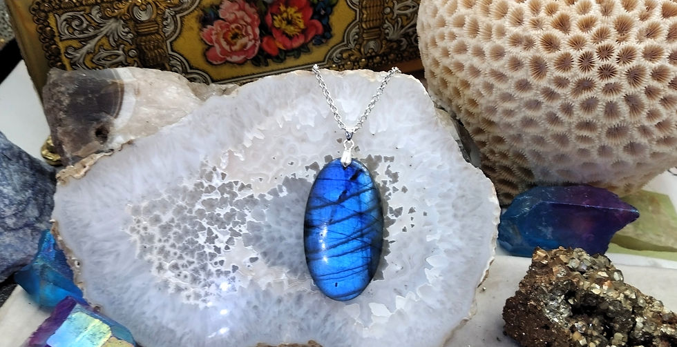 Miniature : Labradorite bleue