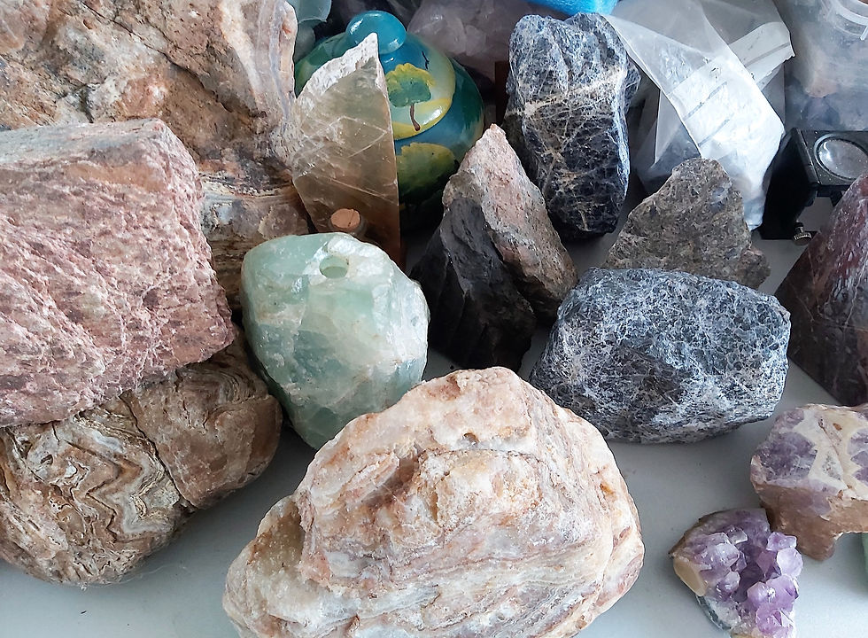 Miniature : Lot de pierres brutes 1Kg (Mix)