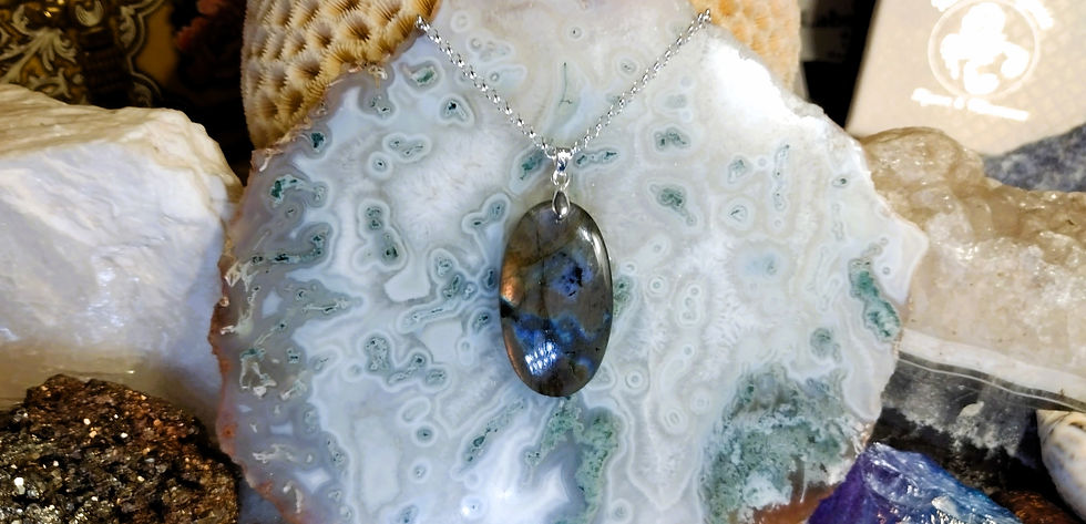 Miniature : Labradorite "Multi-feux"