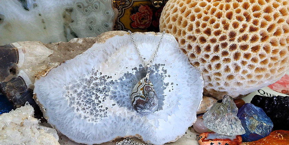 Miniature : Agate Crazy-Lace du Mexique