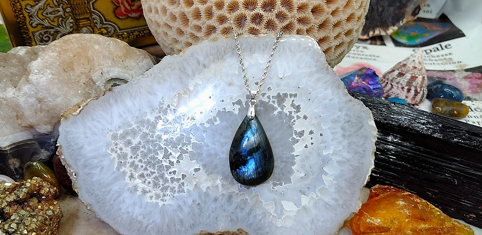 Miniature : Labradorite "Multi-feux"