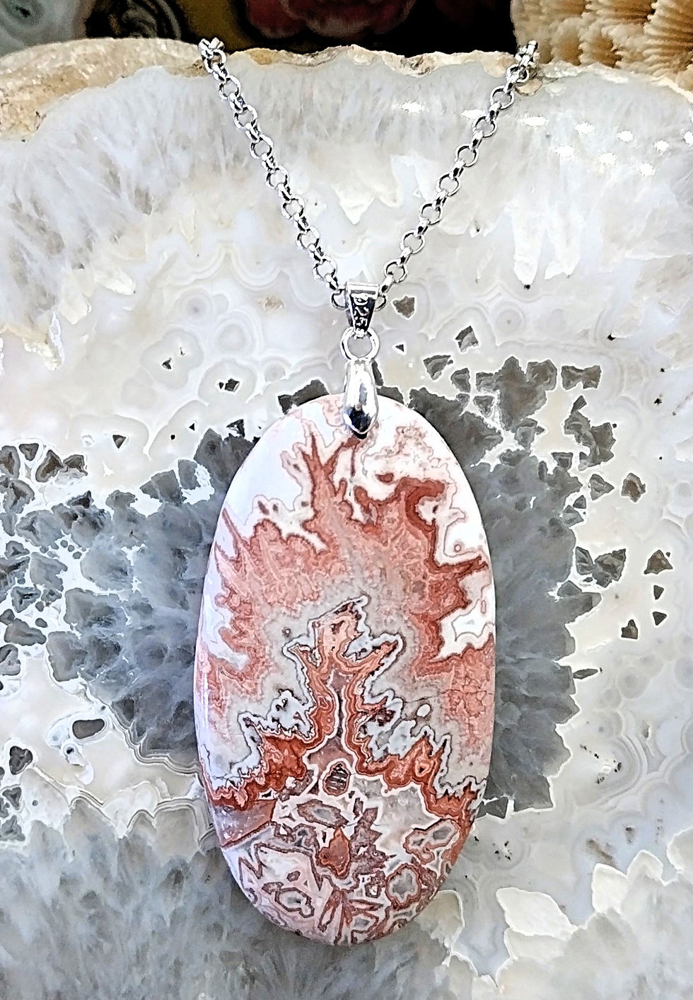 Miniature : Agate Crazy-Lace du Mexique