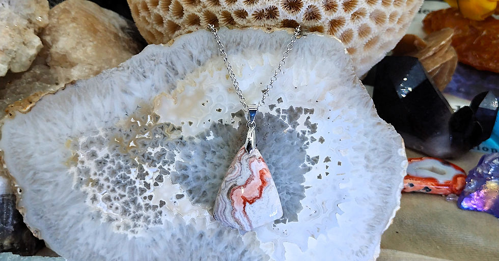 Miniature : Agate Crazy-Lace du Mexique