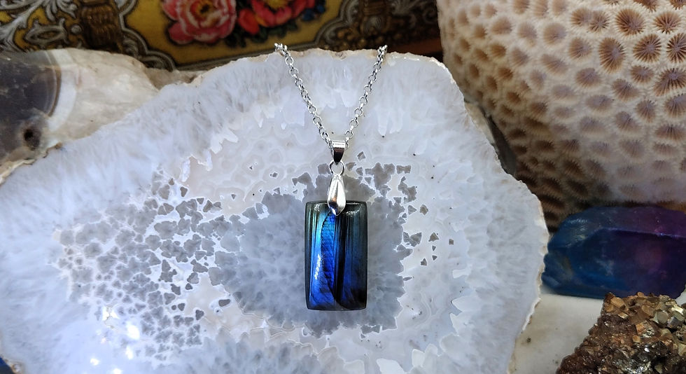 Miniature : Labradorite bleue