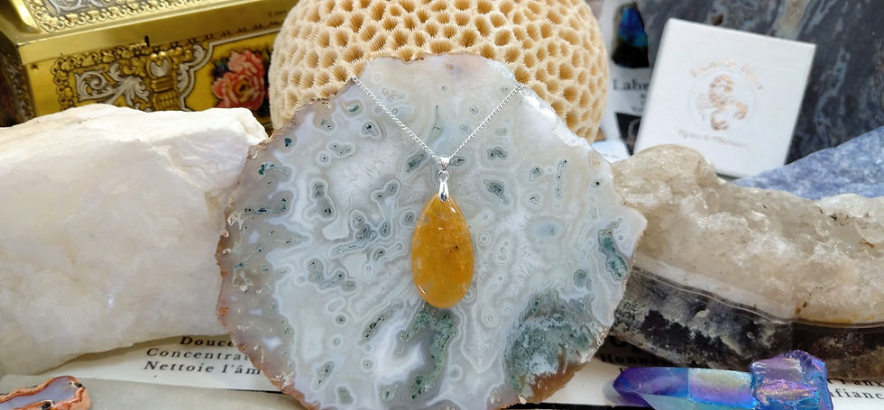 Miniature : Calcite miel