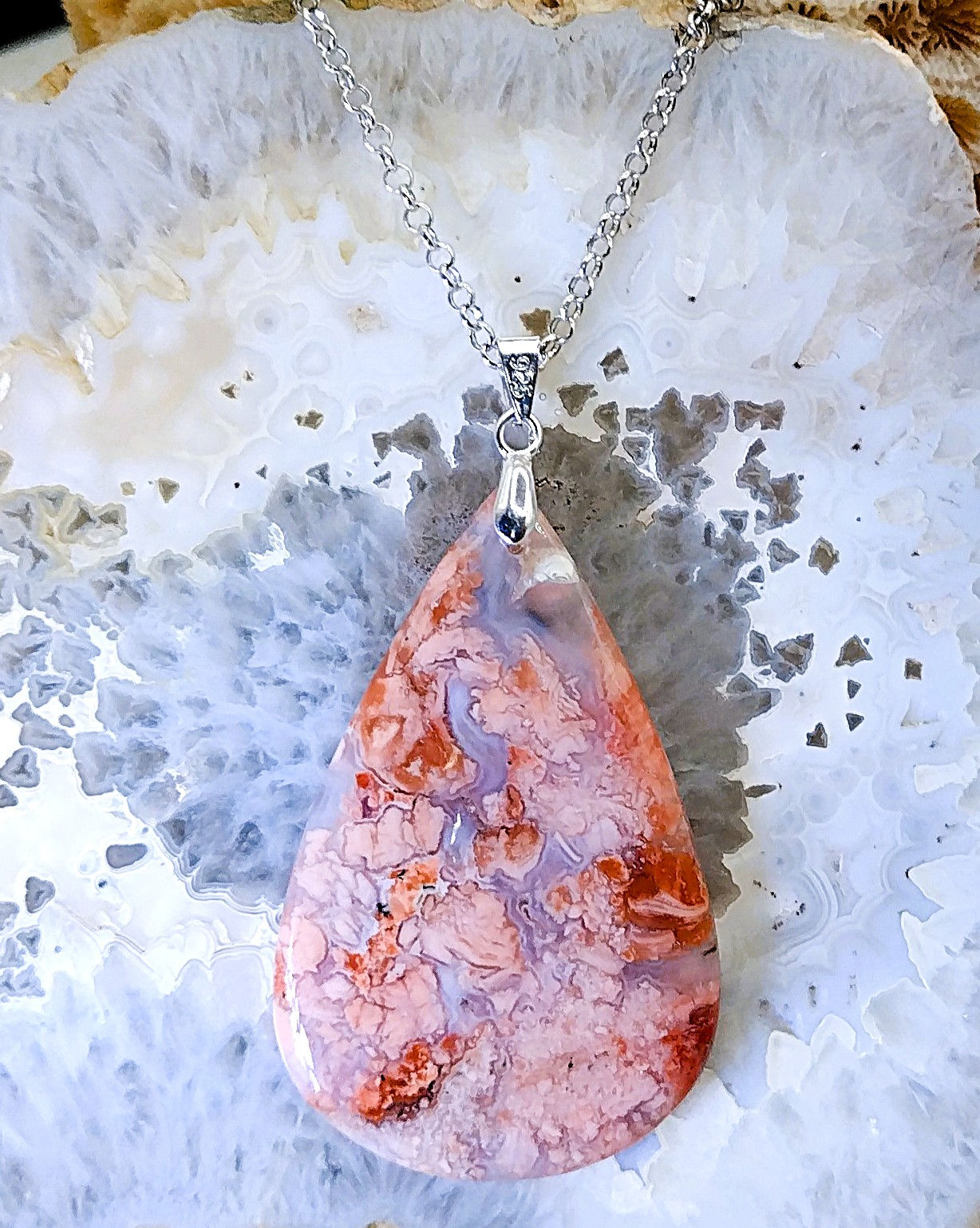 Agate "cotton"